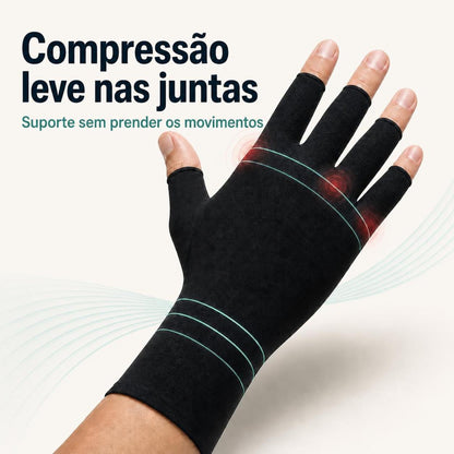 Compressão leve nas juntas