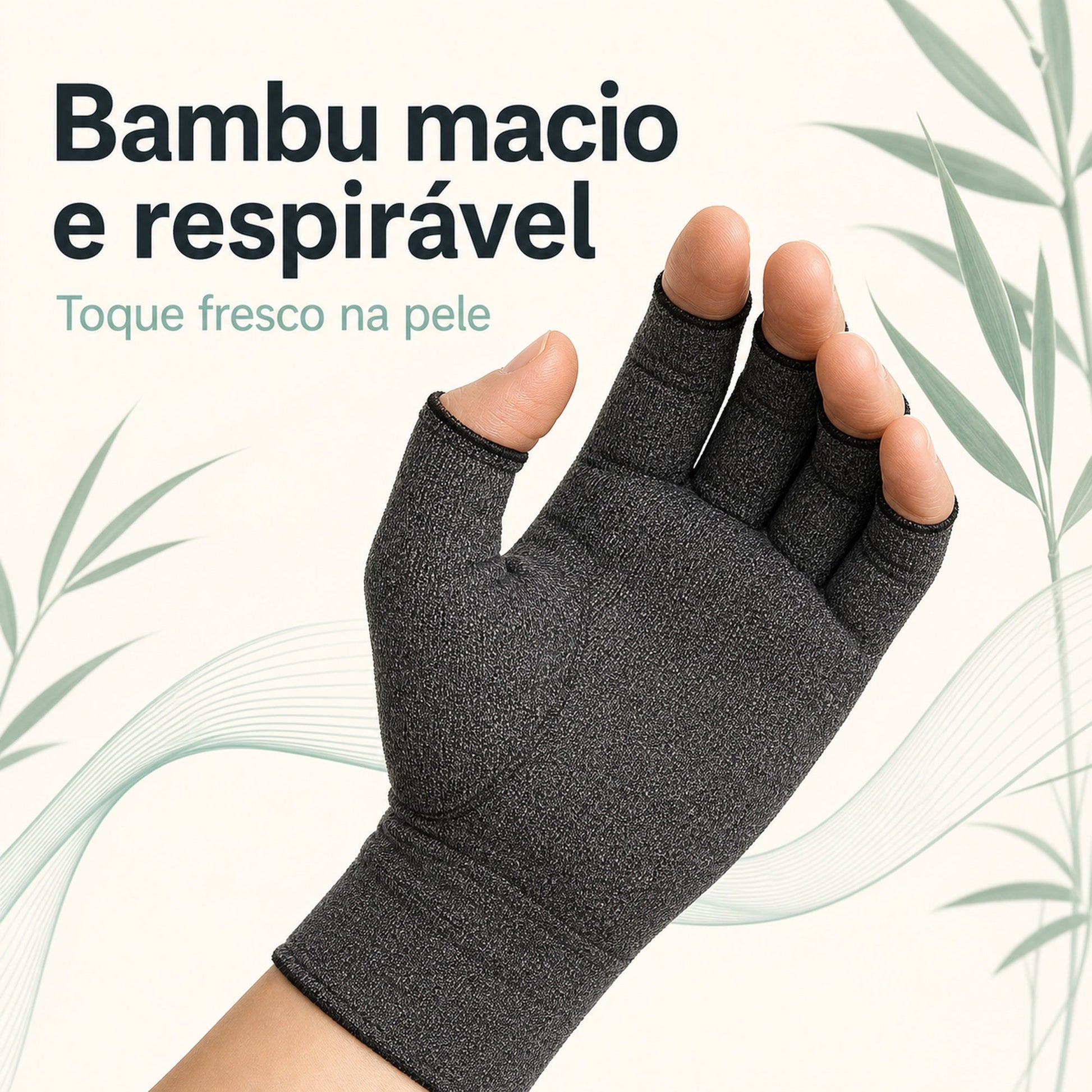 Bambu macio e respirável
